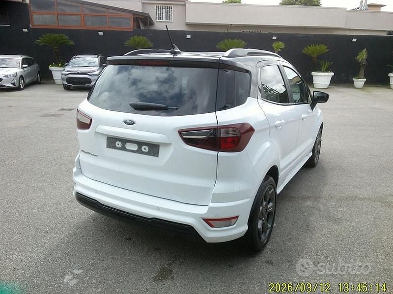 Usata Ford Ecosport ST-Line 125 CV (91 kW) 2020 Bianco SUV