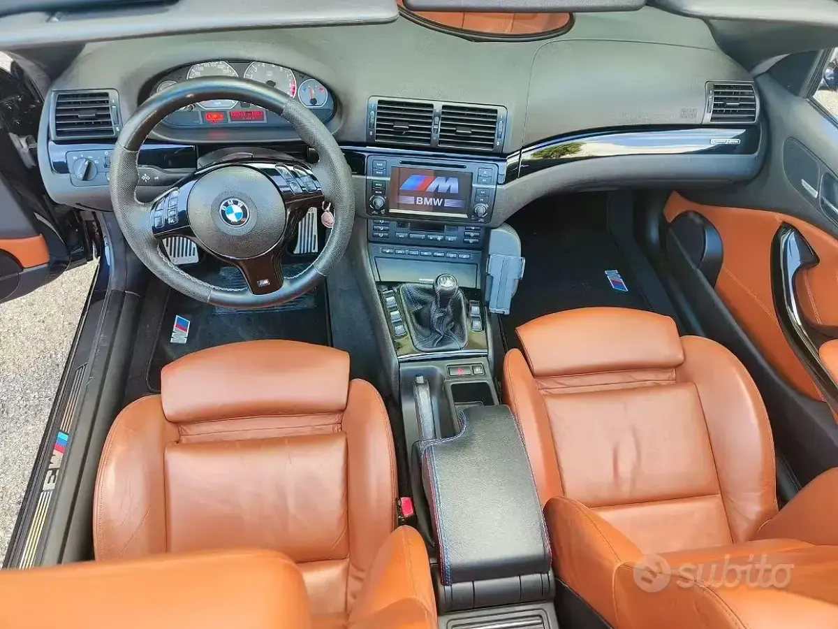 Usata BMW M3 Cabriolet 343 CV (252 kW) 2001 Nero Cabrio