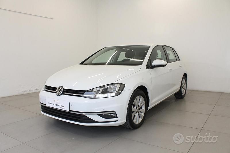 Usata VW Golf VII Highline 115 CV (84 kW) 2019 Bianco Berlina