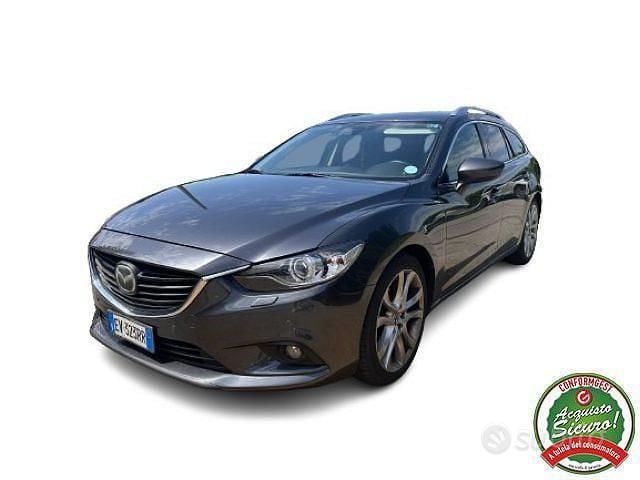 Usata Mazda 6 Exceed 175 CV (128 kW) 2014 Grigio scuro Station wagon