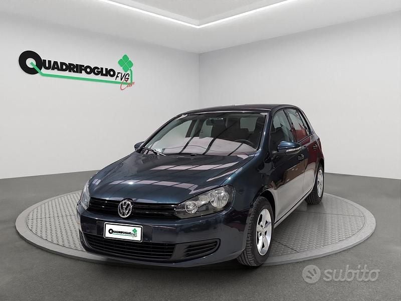 Usata VW Golf VI Highline 105 CV (77 kW) 2011 Blu Utilitaria