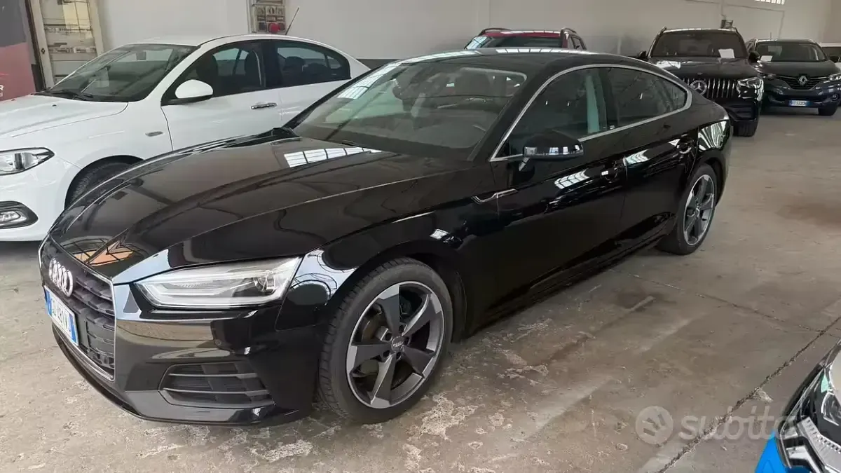 Usata Audi A5 Business 150 CV (110 kW) 2019 Nero Coupé