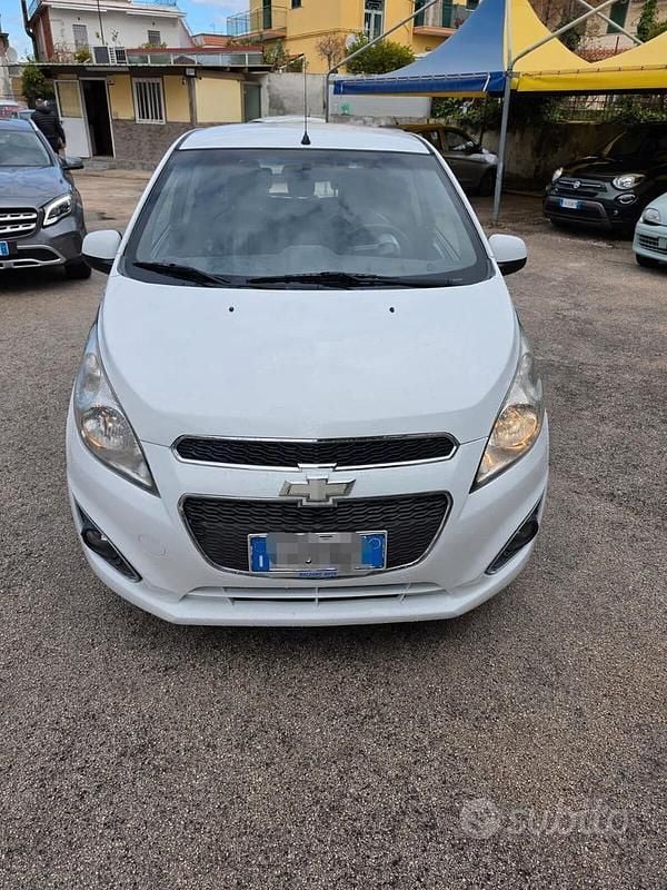 Usata Chevrolet Spark LT 67 CV (49 kW) 2014 Bianco Utilitaria