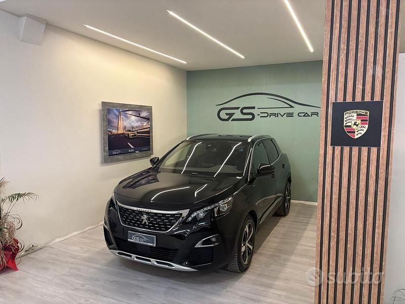 Usata Peugeot 3008 GT-line 131 CV (96 kW) 2018 Nero SUV