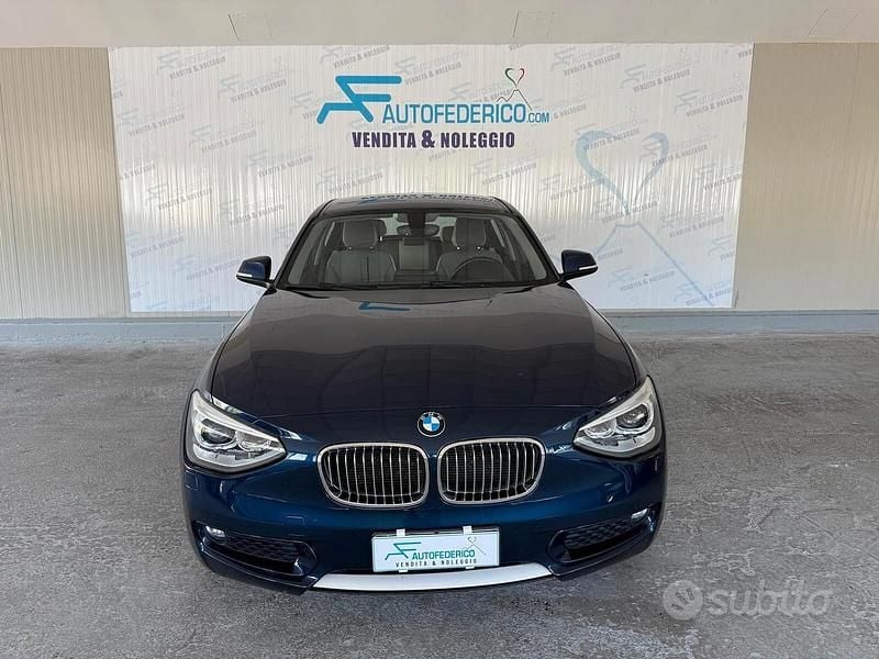 Usata BMW 116 116 CV (85 kW) 2014 Blu Utilitaria