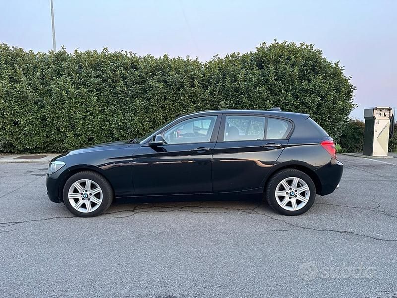Usata BMW 114 95 CV (69 kW) 2013 Nero Utilitaria