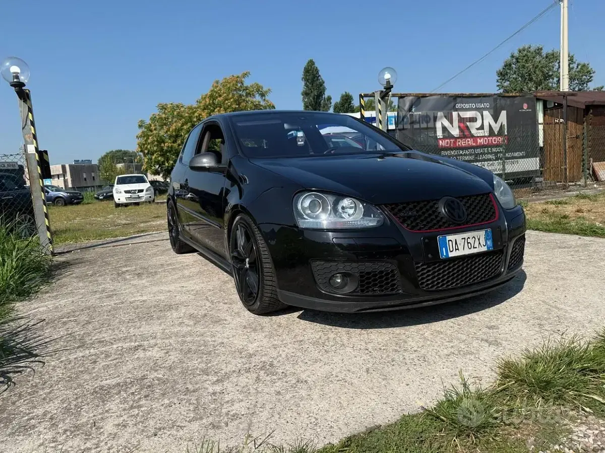 Usata VW Golf IV GTI 200 CV (147 kW) 2006 Nero Berlina