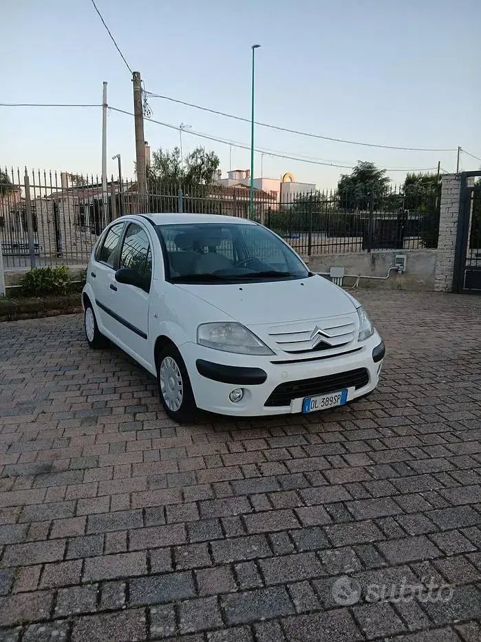 Usata Citroën C3 Pluriel Elegance 68 CV (50 kW) 2008 Bianco Cabrio