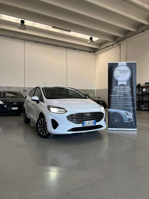 Usata Ford Fiesta Titanium 75 CV (55 kW) 2022 Bianco Utilitaria