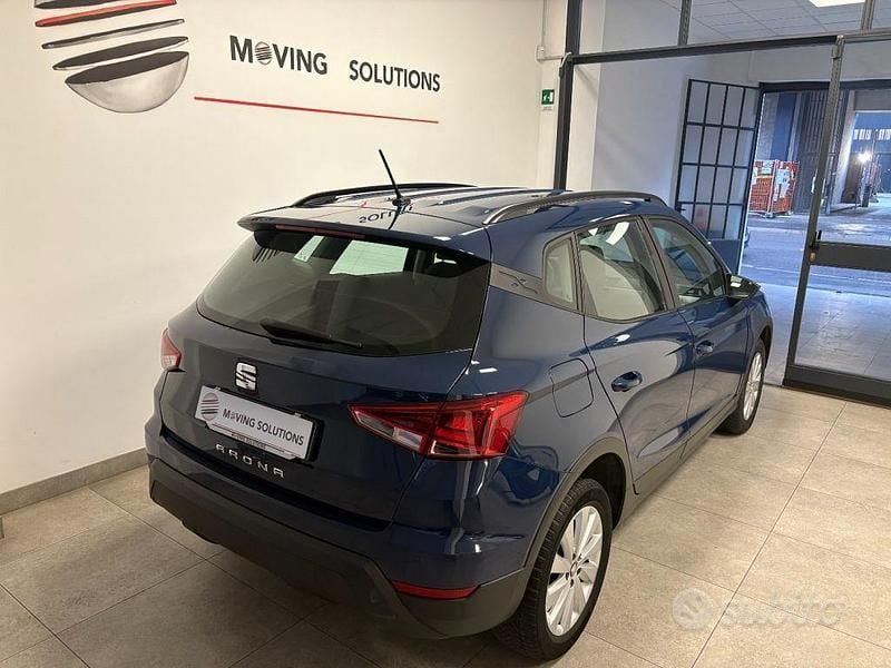 Usata Seat Arona Style 95 CV (69 kW) 2018 Blu SUV