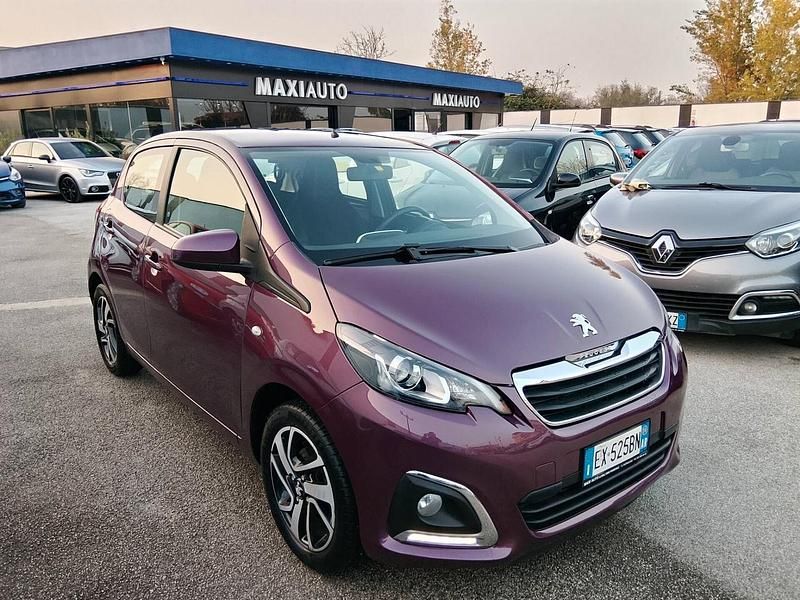 Usata Peugeot 108 Allure 69 CV (50 kW) 2014 Viola Berlina