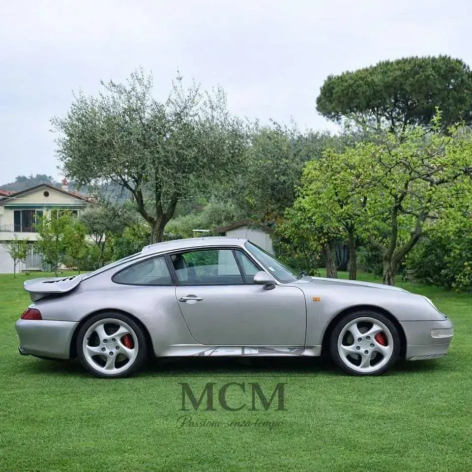 Usata Porsche 993 Turbo 408 CV (300 kW) 1997 Argento Coupé