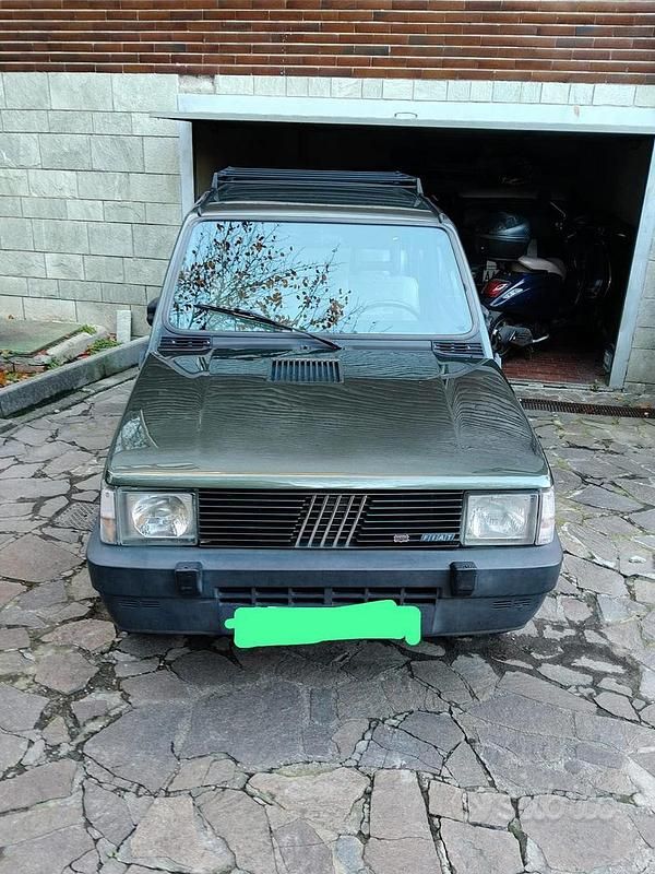 Usata Fiat Panda 4x4 1990 Verde Utilitaria