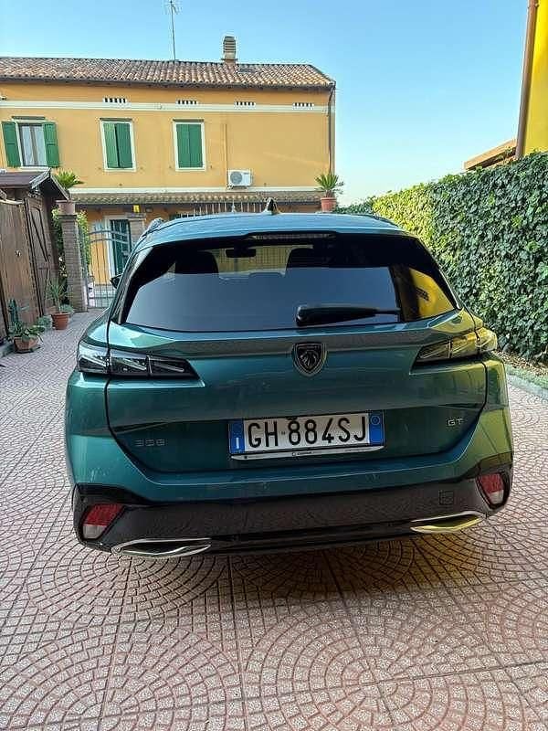 Usata Peugeot 308 SW GT 131 CV (96 kW) 2022 Blu/azzurro Station wagon