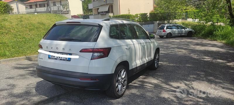Usata Skoda Karoq Style 116 CV (85 kW) 2020 Bianco SUV