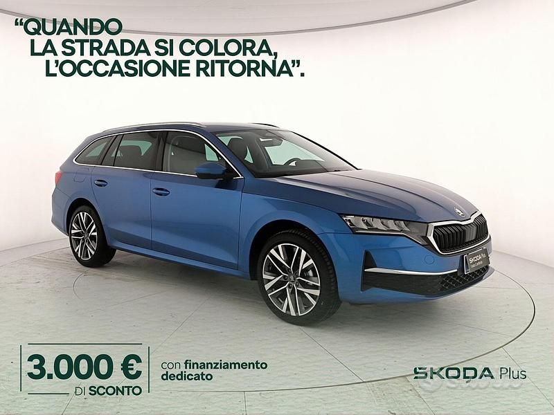 Ny Skoda Octavia Style 116 HK (85 kW) 2025 Blå Kombi