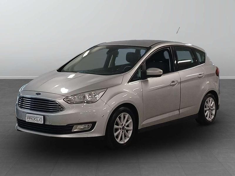 Usata Ford C-MAX Titanium S 120 CV (88 kW) 2016 0b argento luna metallizzato Monovolume