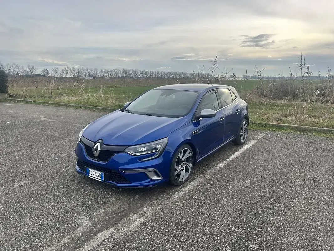 Brugt Renault Mégane IV GT 165 HK (121 kW) 2017 Blå Sedan