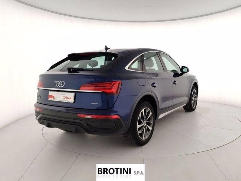 Usata Audi Q5 Sportback Advanced 204 CV (150 kW) 2023 Blu metallizzato SUV
