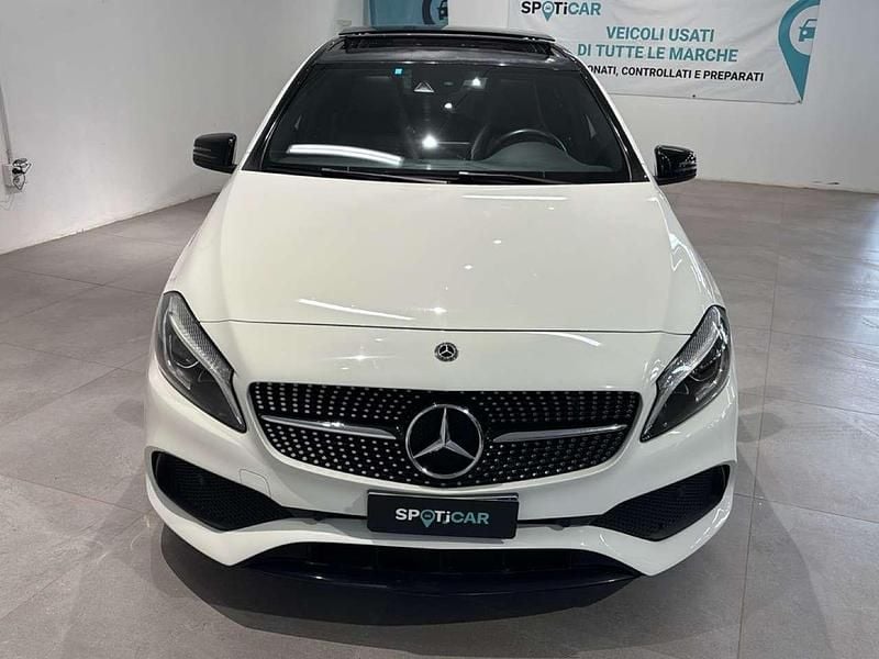 Usata Mercedes A180 109 CV (80 kW) 2018 Bianco Utilitaria