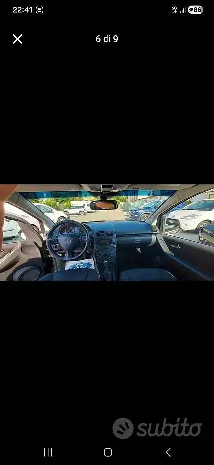 Usata Mercedes A150 95 CV (69 kW) 2008 Nero Berlina