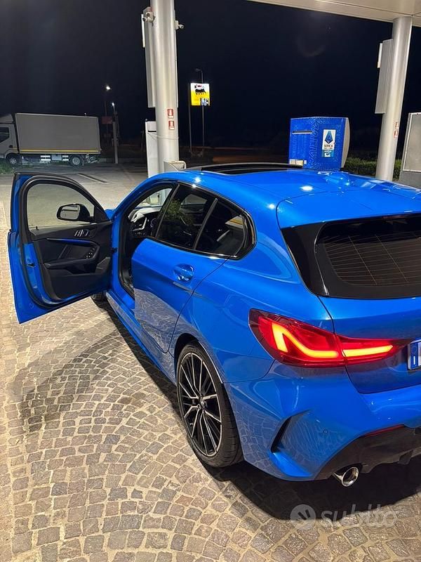 Usata BMW 120 M Sport 190 CV (139 kW) 2020 Blu Utilitaria