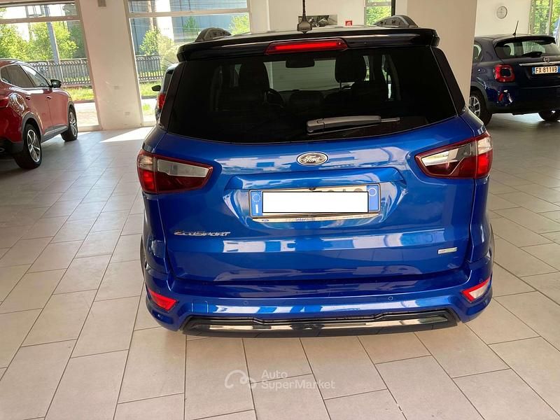 Usata Ford Ecosport ST-Line 125 CV (91 kW) 2019 Blu/azzurro SUV