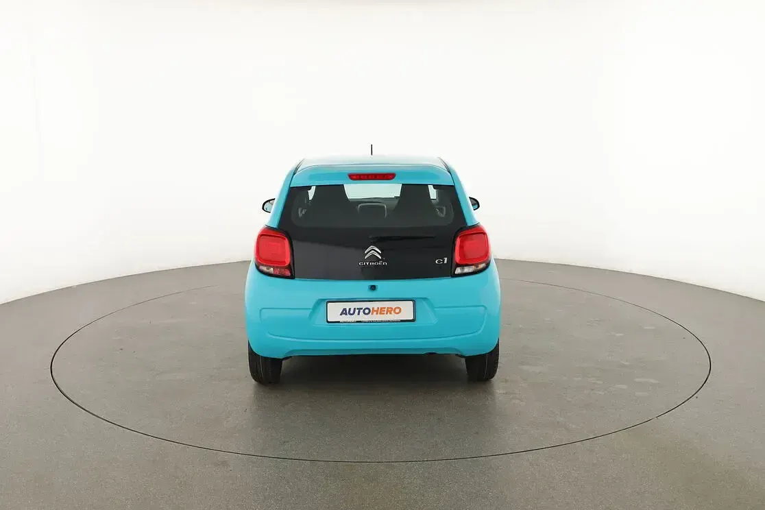 Begagnad Citroën C1 Feel 70 HK (51 kW) 2016 Blå Halvkombi