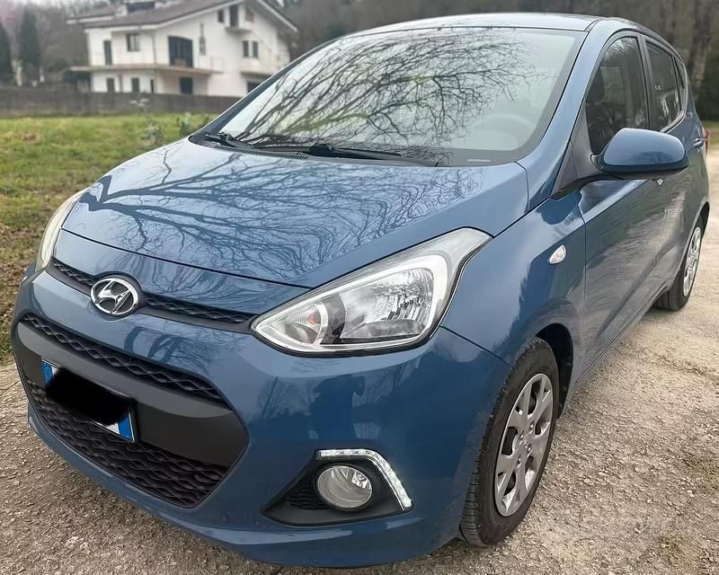 Usata Hyundai i10 83 CV (61 kW) 2018 Blu Utilitaria