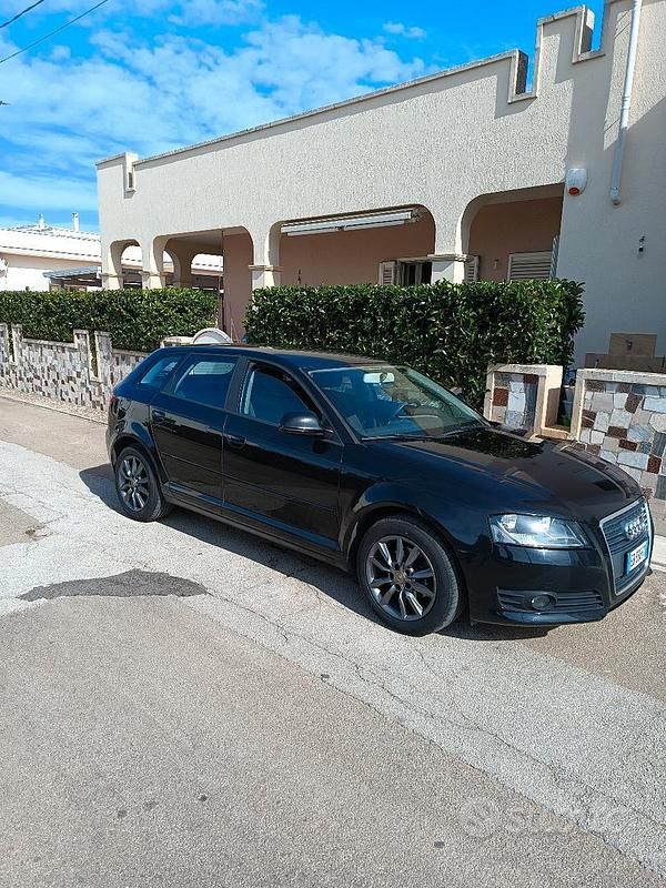 Usata Audi A3 2010 Nero Utilitaria