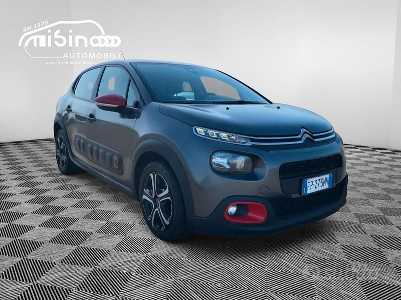 Usata Citroën C3 Shine 75 CV (55 kW) 2018 Grigio Utilitaria