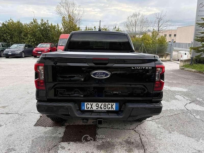 Usata Ford Ranger Limited 205 CV (150 kW) 2025 Nero Pick-up