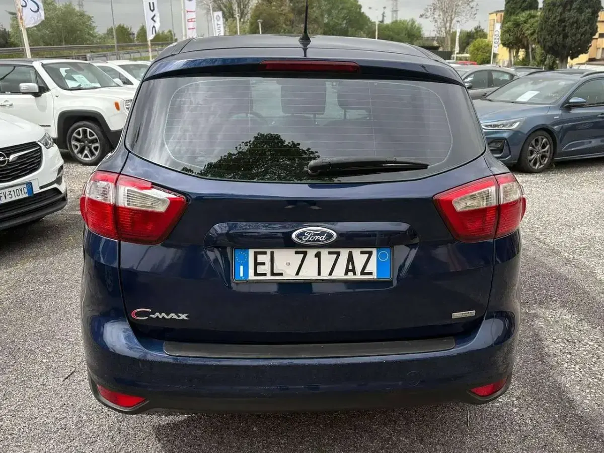 Usata Ford C-MAX Titanium 116 CV (85 kW) 2012 Blu/azzurro Monovolume