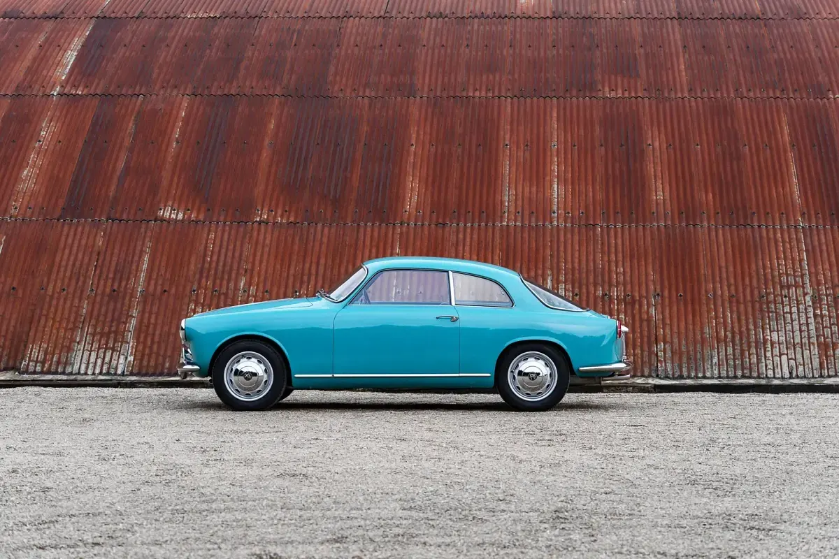 Usata Alfa Romeo Giulietta Sprint 65 CV (47 kW) 1955 Blu Coupé