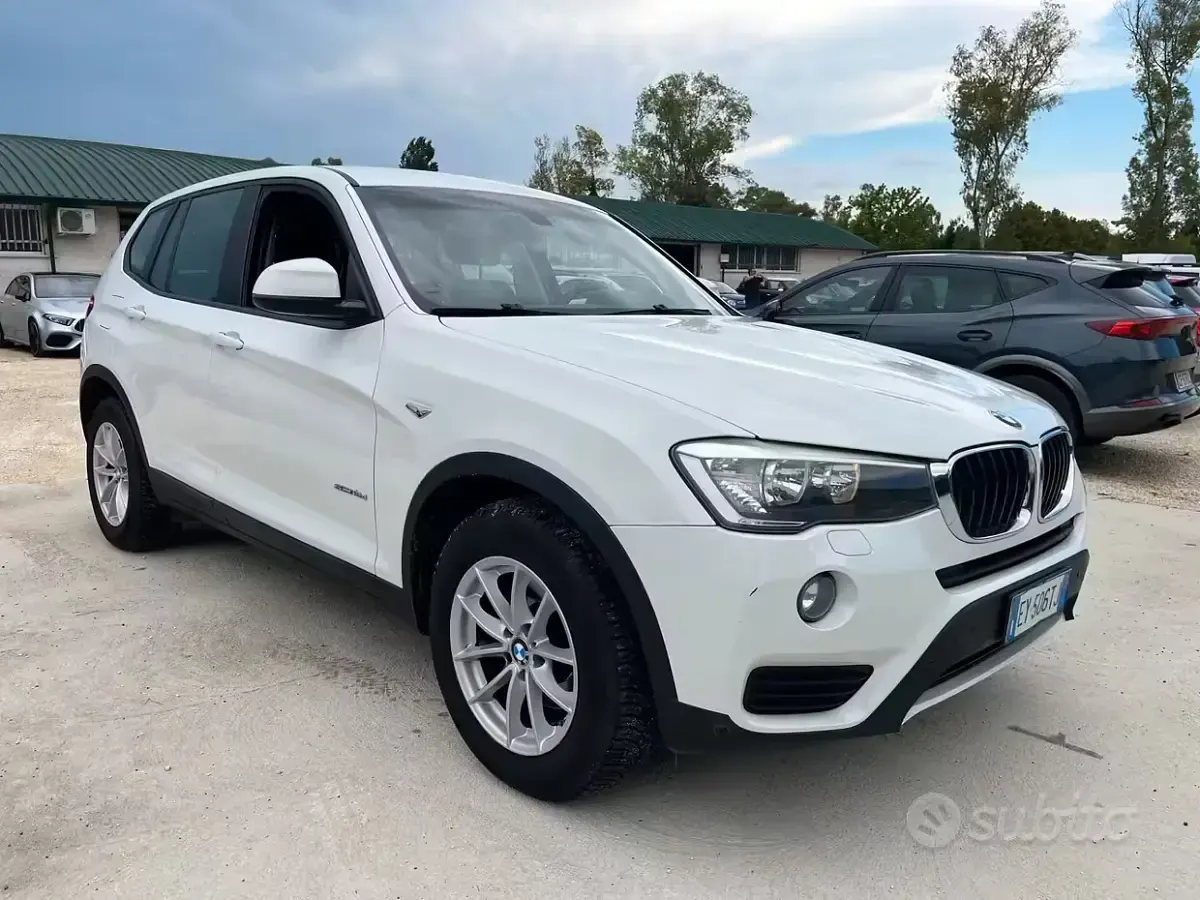 Usata BMW X3 150 CV (110 kW) 2015 Bianco SUV