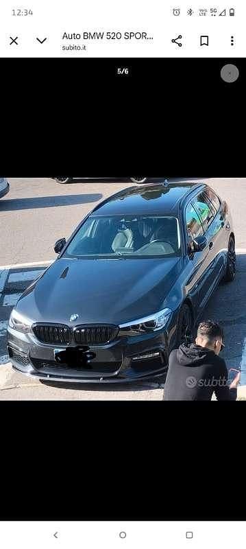 Usata BMW 520 190 CV (139 kW) 2018 Grigio Station wagon