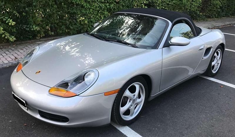 Usata Porsche Boxster 204 CV (150 kW) 1997 Argento Cabrio