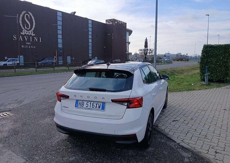 Usata Skoda Fabia Selection 80 CV (58 kW) 2024 Bianco Utilitaria