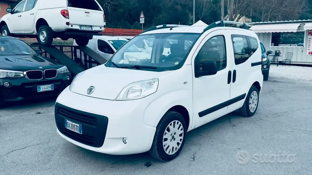 Usata Fiat Qubo Dynamic 73 CV (53 kW) 2010 Bianco Monovolume