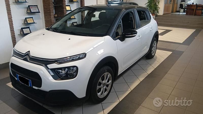Usata Citroën C3 Feel 102 CV (75 kW) 2021 Bianco Utilitaria