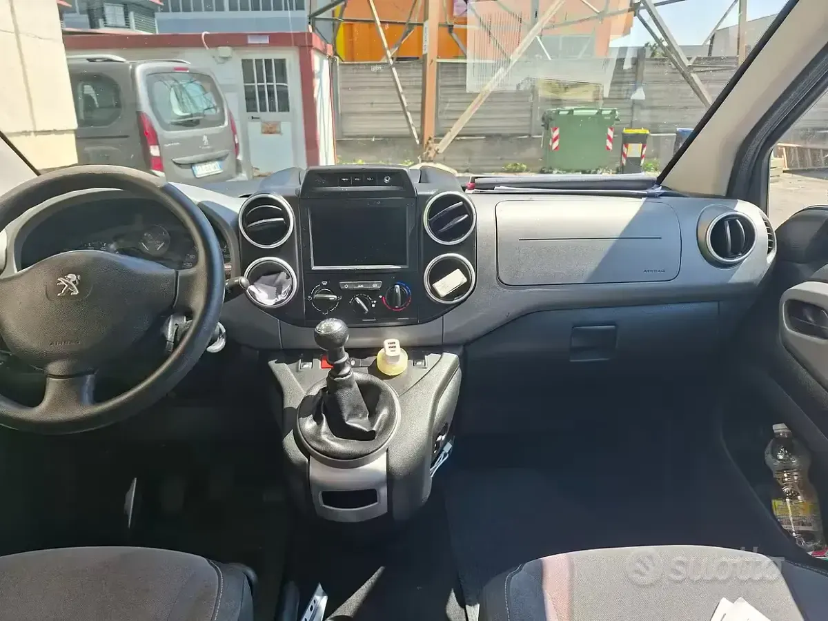 Usata Peugeot Partner 120 CV (88 kW) 2016 Bianco Monovolume