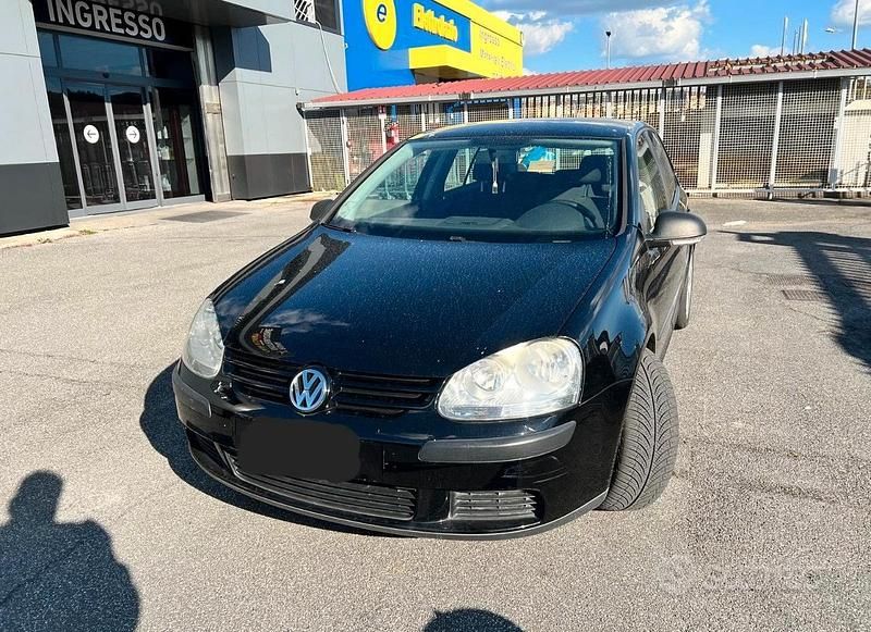 Usata VW Golf VI 2009 Nero Utilitaria