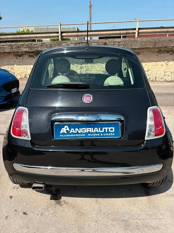 Usata Fiat 500 Lounge 69 CV (50 kW) 2013 Nero Berlina