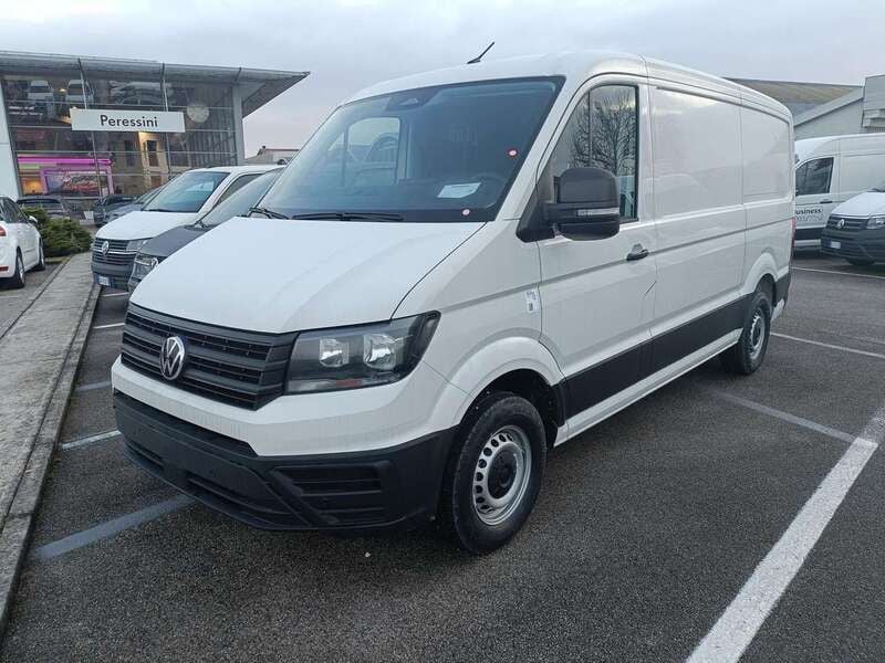 Usata VW Crafter 140 CV (102 kW) 2024 Bianco candy Furgone