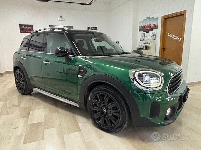 Usata Mini Cooper D Countryman 150 CV (110 kW) 2021 Verde SUV