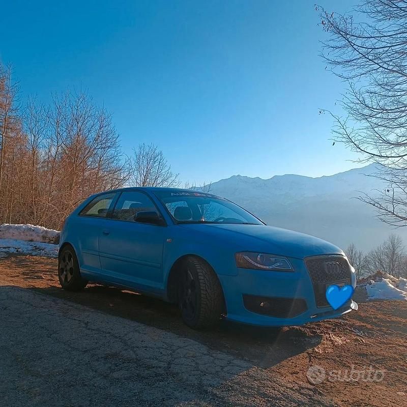 Usata Audi A3 2006 Blu Utilitaria