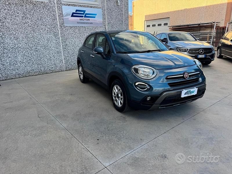 Usata Fiat 500X Cross 120 CV (88 kW) 2018 Blu SUV