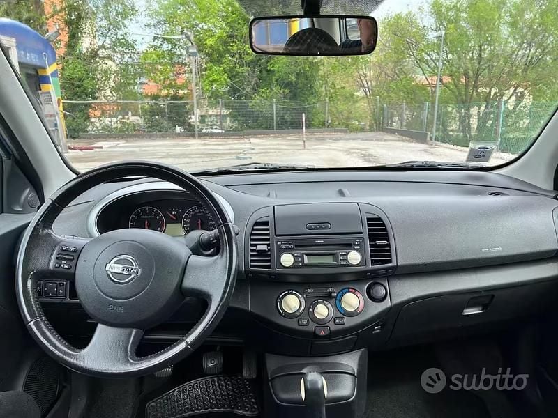 Usata Nissan Micra Acenta 80 CV (58 kW) 2007 Blu/azzurro Berlina