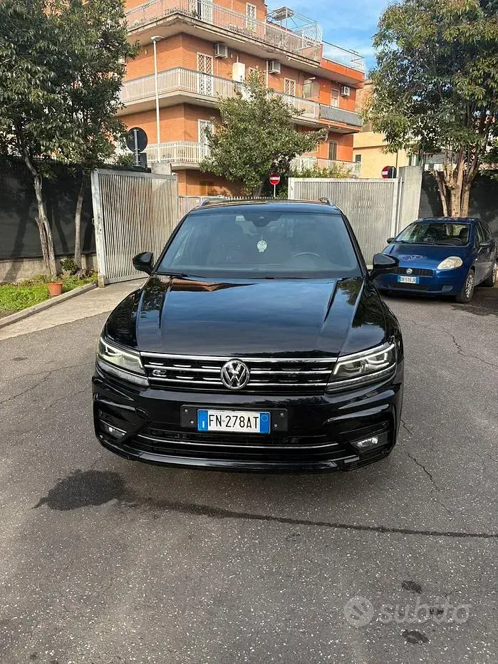 Usata VW Tiguan Advance 240 CV (176 kW) 2018 Nero SUV