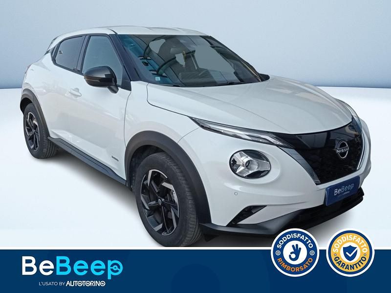 Usata Nissan Juke N-Connecta 143 CV (105 kW) 2023 Bianco pastello SUV